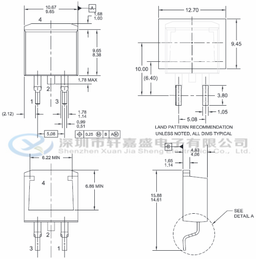 fqb19n20 n沟道 to-263 200v/19a 功率mos管 场效应管