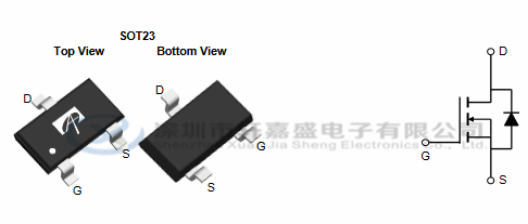 AO3404 AOS/万代 SOT23 30V 功率MOS管 场效应管 原装